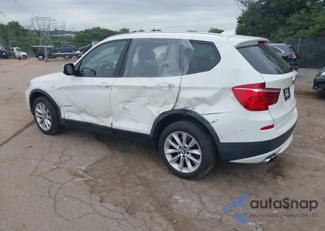 2014 BMW X3 xDrive28I из США, поврежденный, VIN 5UXWX9C55E0D11028